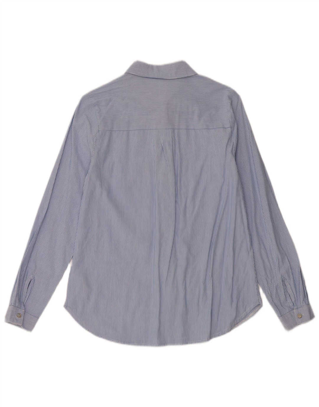 Camisa feminina Monsoon UK 8 pequena algodão floral azul