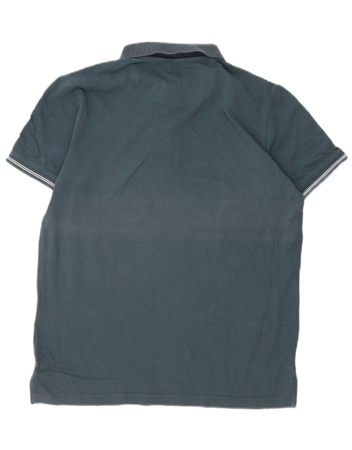 Camisa polo masculina Dack's médio algodão azul marinho
