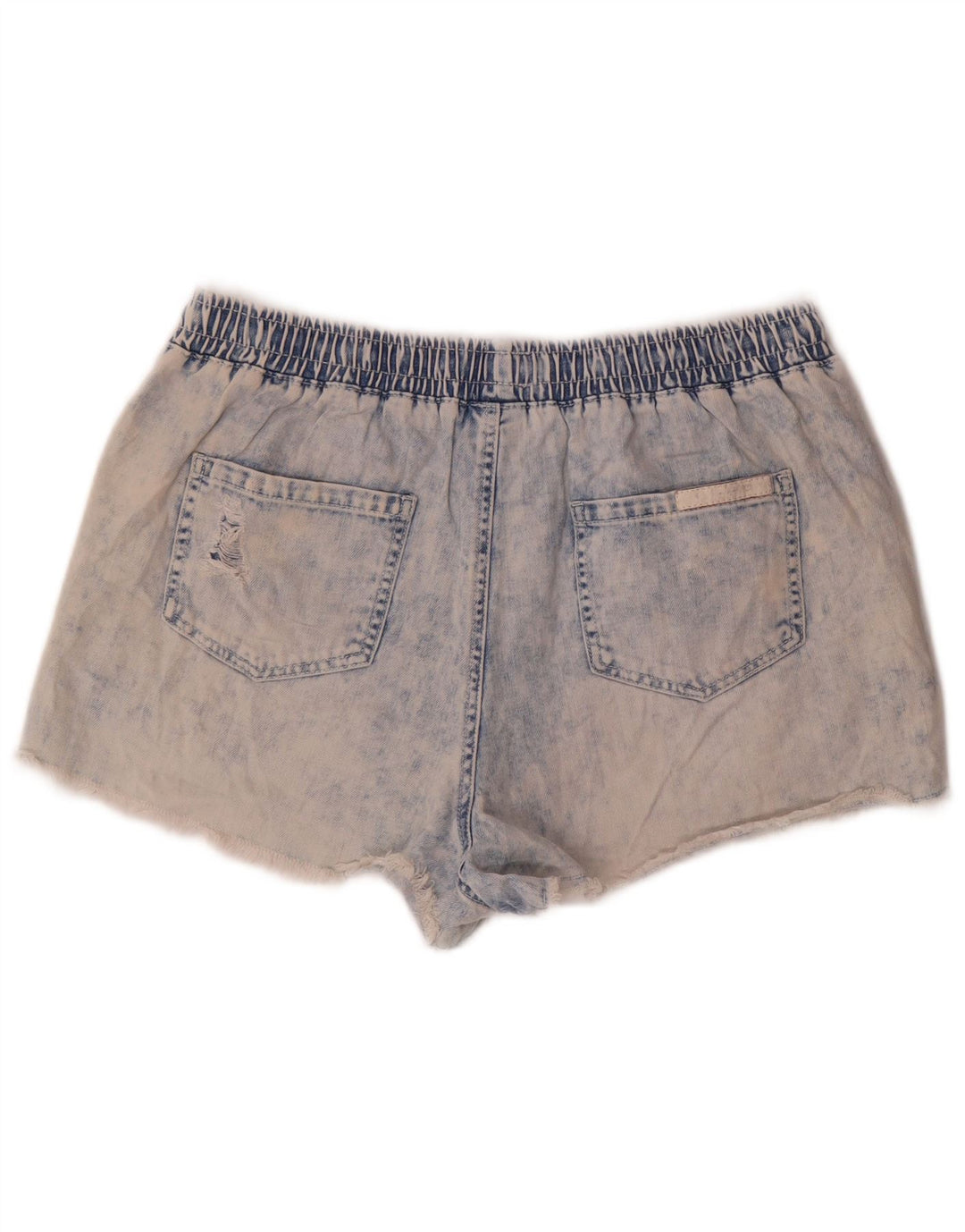 Shorts jeans feminino Billabong W32 grande algodão azul