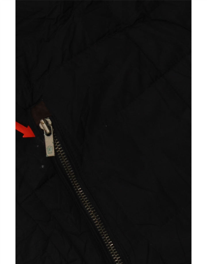 Colete acolchoado masculino Massimo Dutti UK 44 2XL poliéster azul marinho