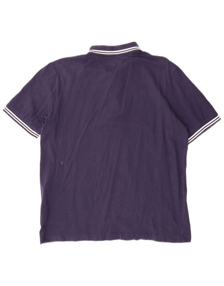 Camisa polo masculina Kappa XL azul marinho algodão