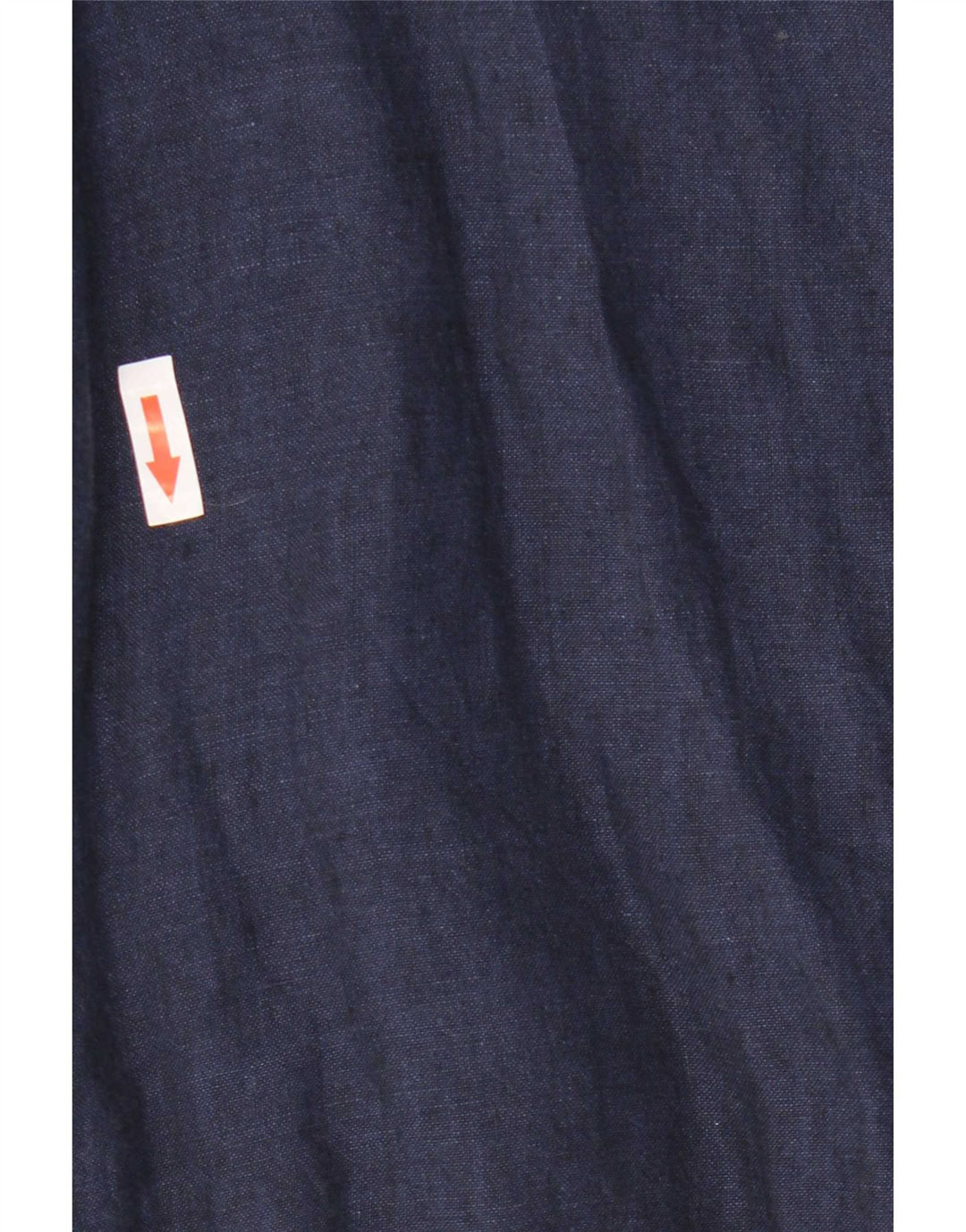 Camisa feminina Lands End UK 14 grande azul marinho