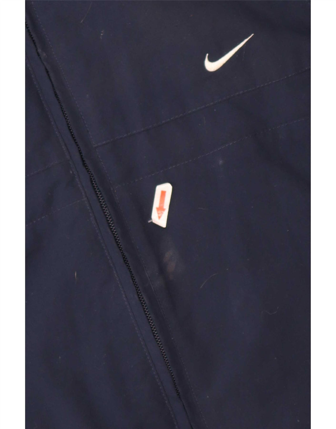 Nike Mens Tracksuit Top Jacket UK 38/40 Médio Azul Marinho Poliéster