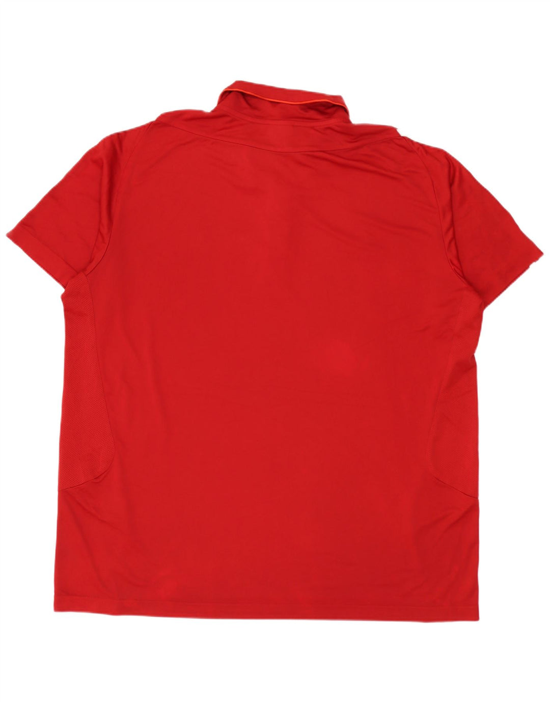 Adidas Mens Climacool Polo Shirt IT 50/52 2XL Vermelho Colorblock Poliéster