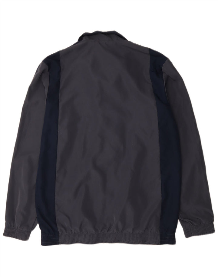 Adidas Mens Tracksuit Top Jacket UK 42/44 Grande Azul Marinho Poliéster