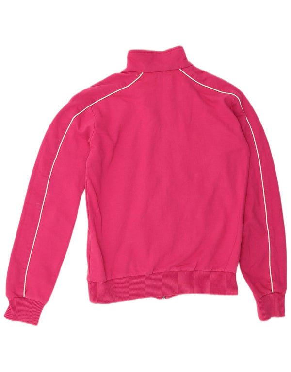 Jaqueta feminina Kappa UK 14 grande algodão rosa esportivo