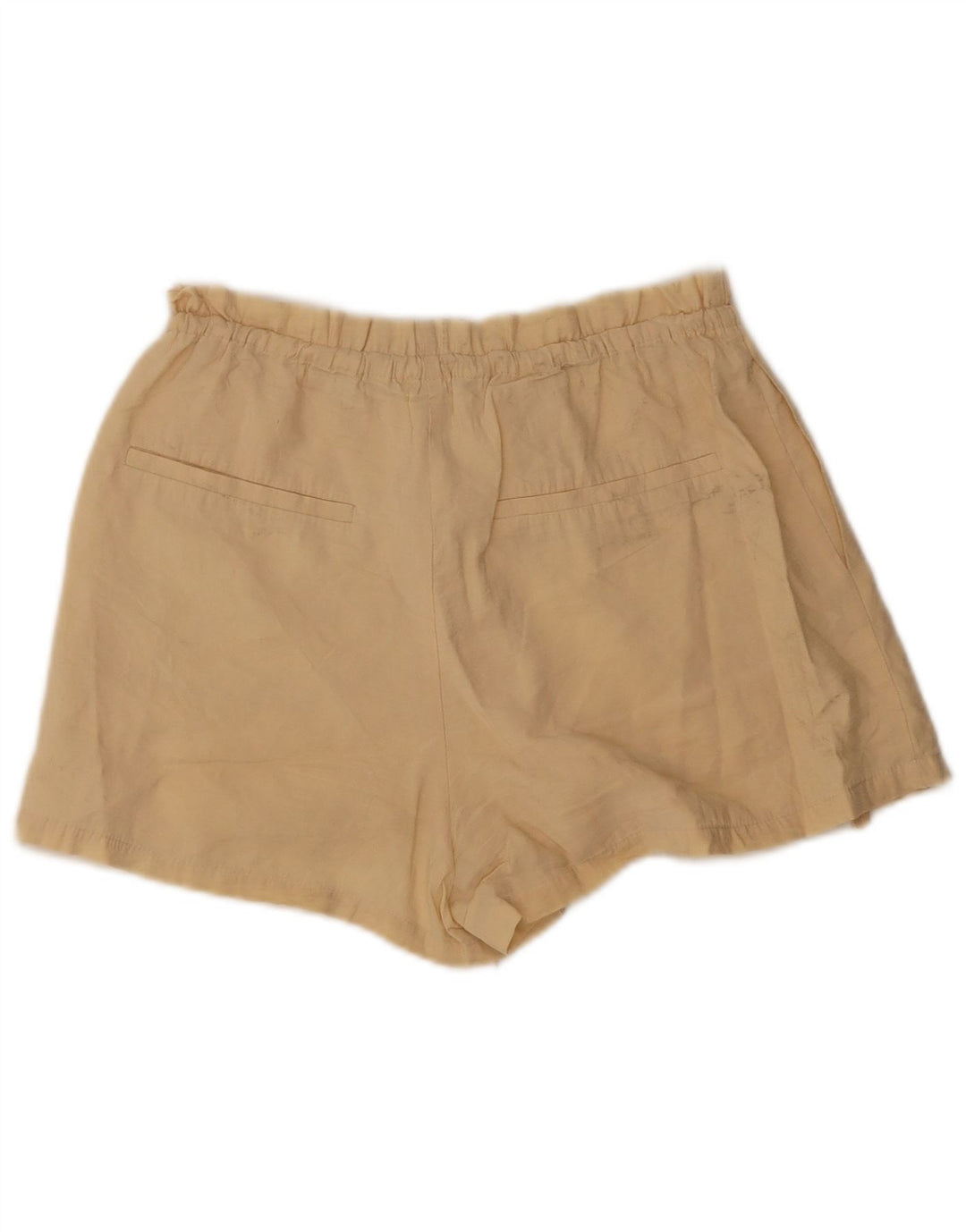 Calça quente feminina Zara Reino Unido 4 XS W24 Bege Modal