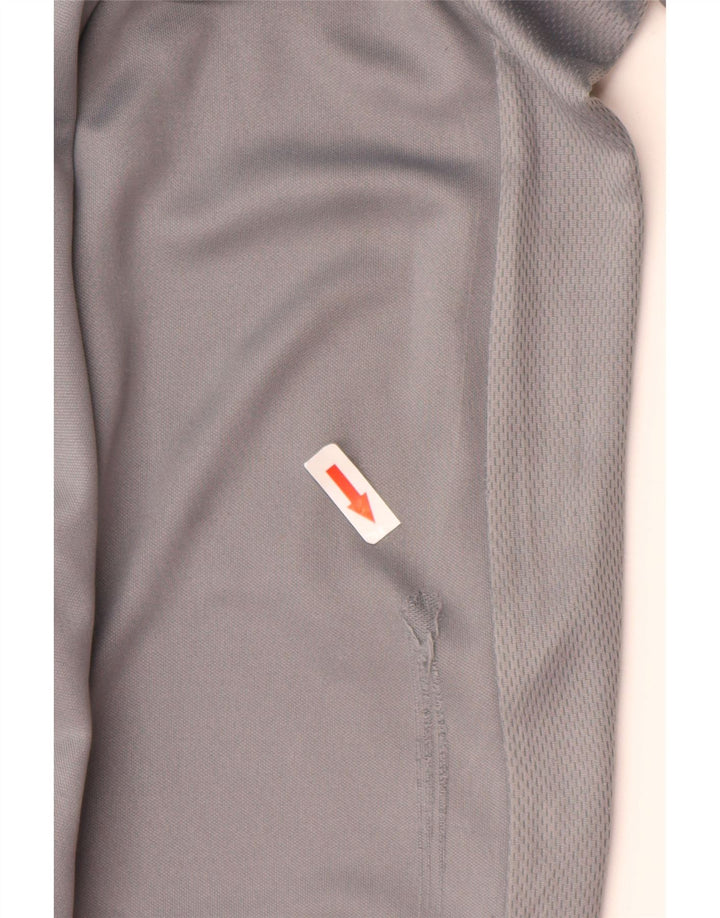 Calça de treino Nike Boys Dri Fit 12-13 anos grande cinza poliéster