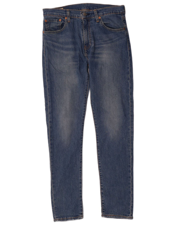 Calça jeans masculina Levi's 512 Slim Tapered W32 L32 azul algodão
