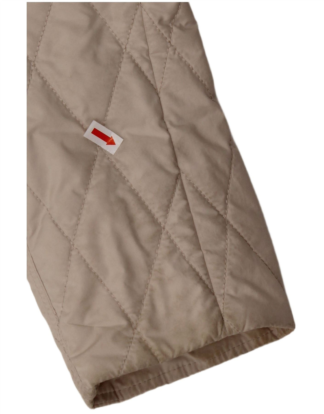 Jaqueta acolchoada feminina GERRY WEBER UK 14 grande bege