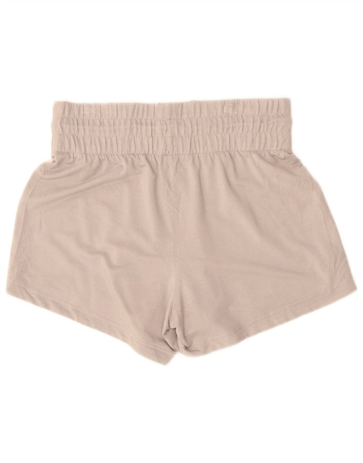 Shorts esportivos femininos Adidas UK 14 poliéster cinza médio