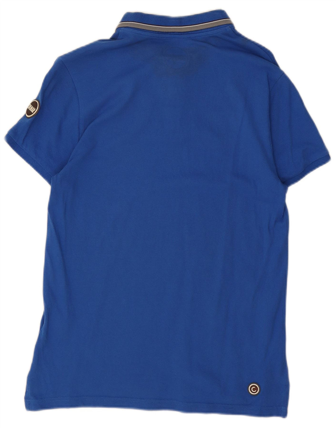 Camisa polo masculina COLMAR algodão azul médio