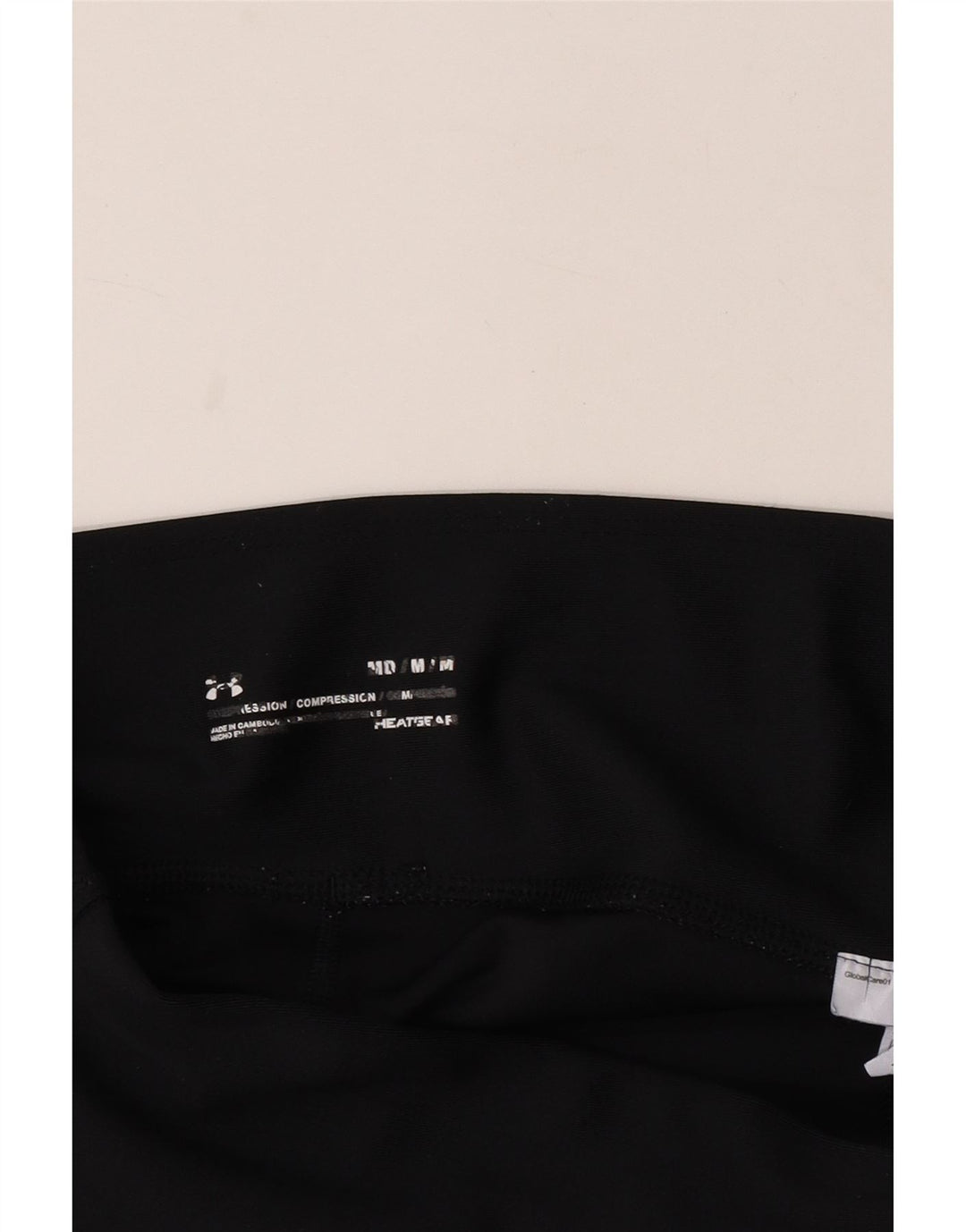 Under Armour Womens Heat Gear Capri Leggings Reino Unido 12 Médio Preto