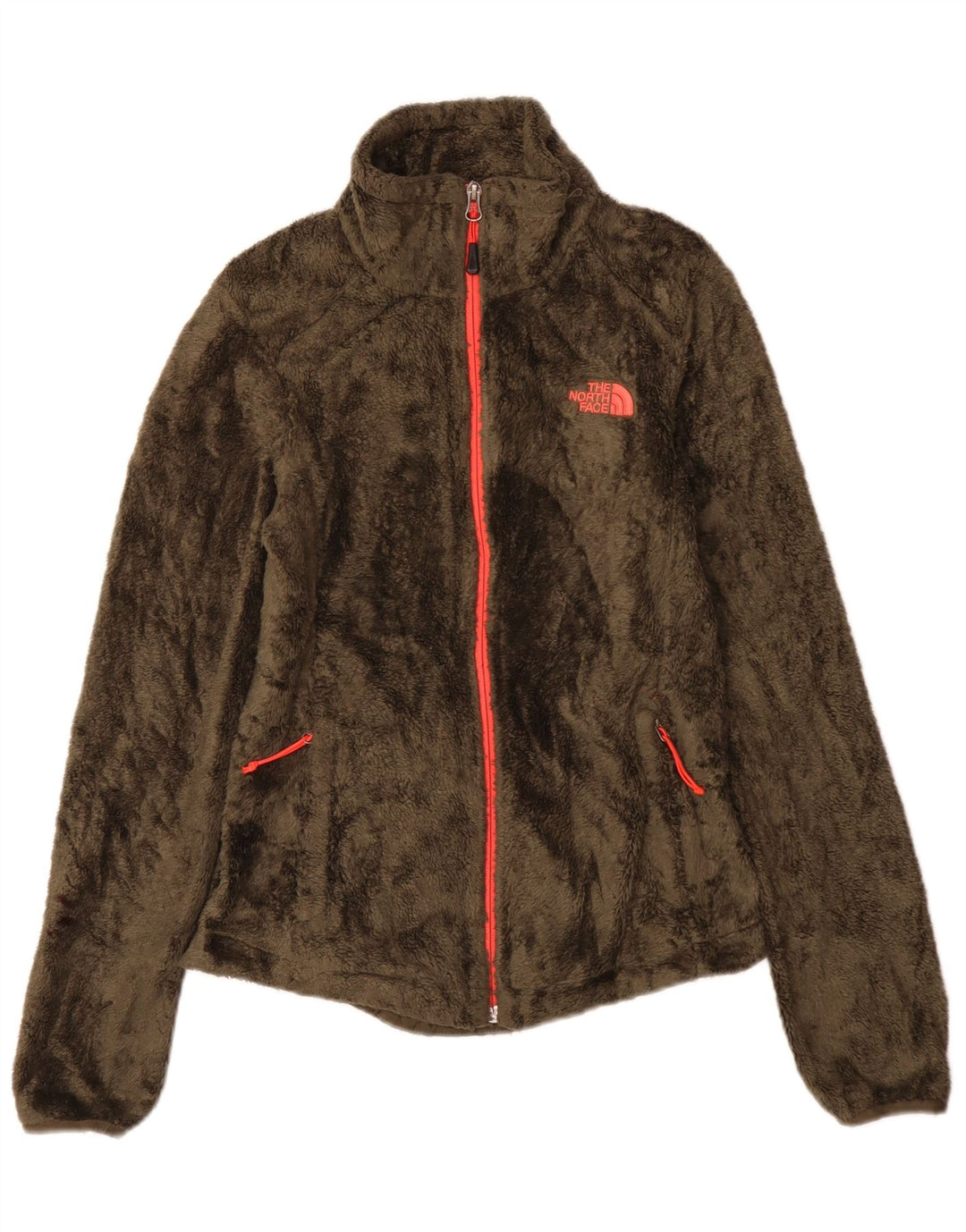 Jaqueta de lã feminina The North Face UK 6 XS poliéster cáqui