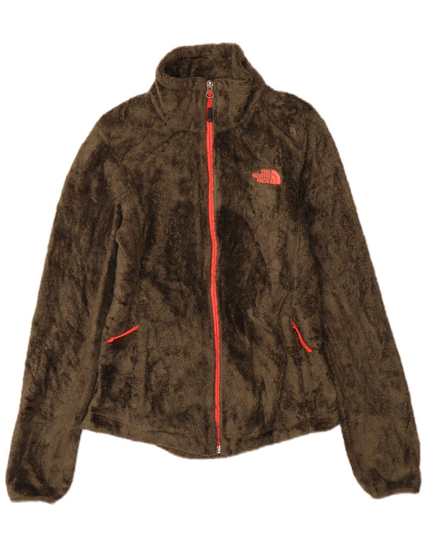 Jaqueta de lã feminina The North Face UK 6 XS poliéster cáqui