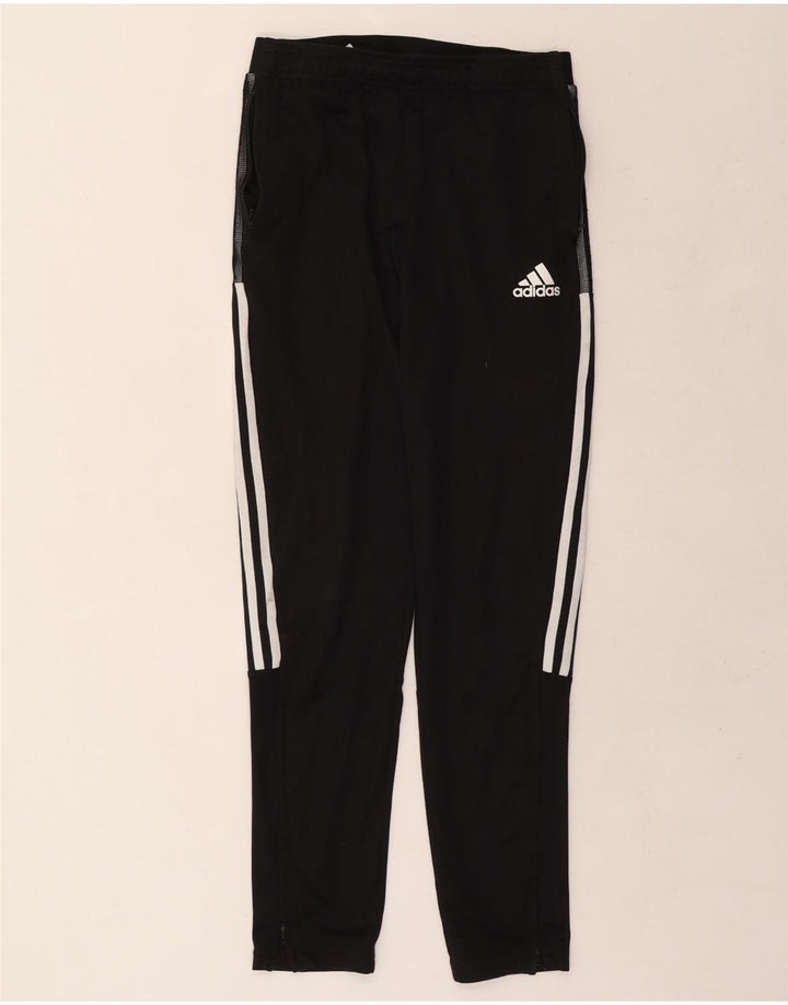 Calças de treino ADIDAS Menino Aeroready 15-16 anos preto poliéster
