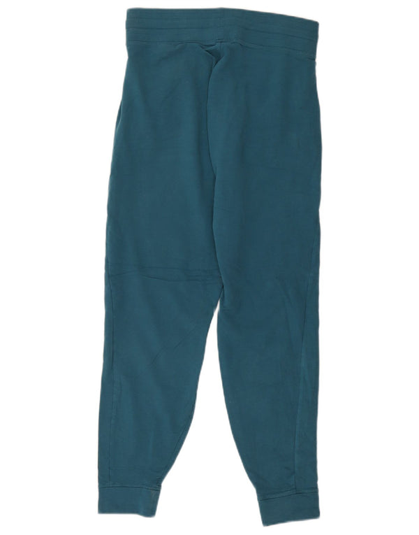 Calça esportiva feminina Marks & Spencer Joggers Reino Unido 10 algodão azul pequeno