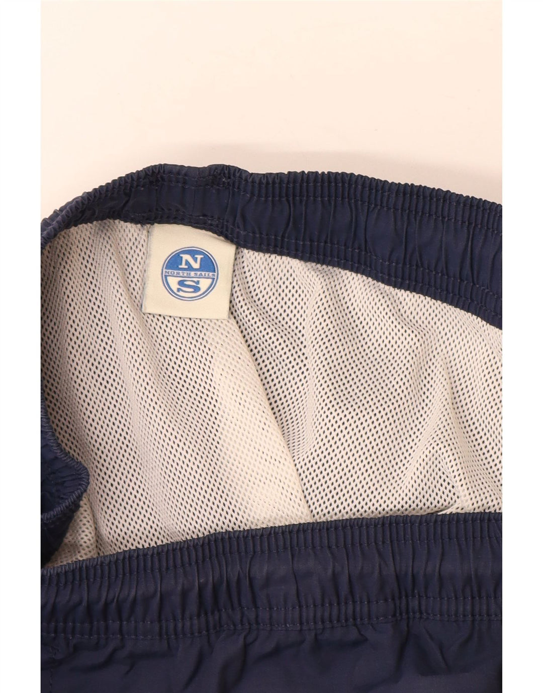 Shorts de natação masculino North Sails médio azul marinho algodão