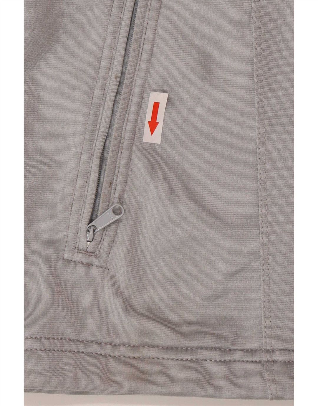 Lotto Womens Oversized Tracksuit Top Jacket Reino Unido 16 Grande Bloco de cores cinza