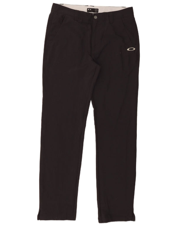 Calças Oakley Mens Slim Chino W32 L34 Preto Nylon