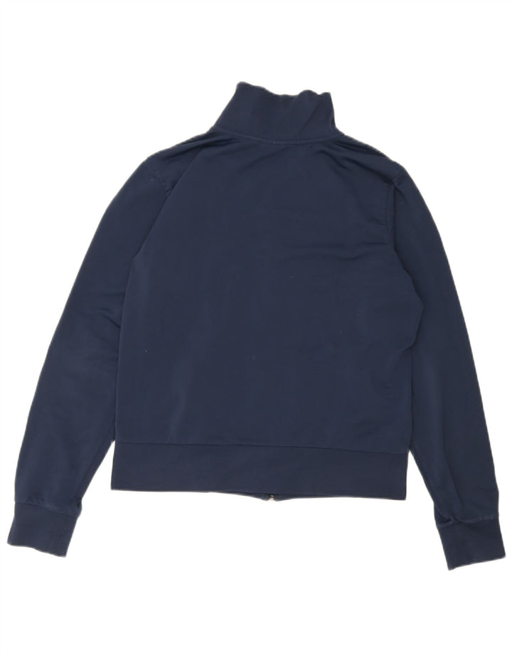 Nike Womens Tracksuit Top Jacket UK 14/16 Grande Azul Marinho Poliéster