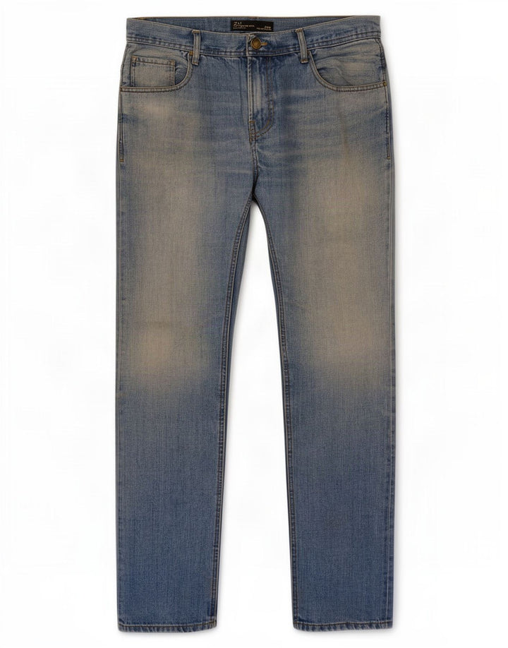 Zara Jeans Slim Masculino W34 L33 Azul