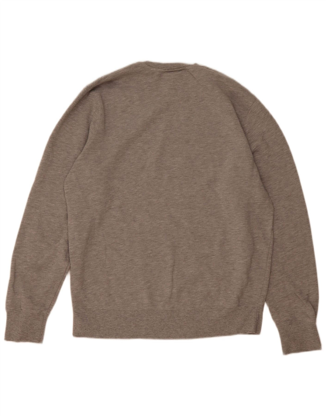 Moletom masculino New Balance grande algodão manchado cinza