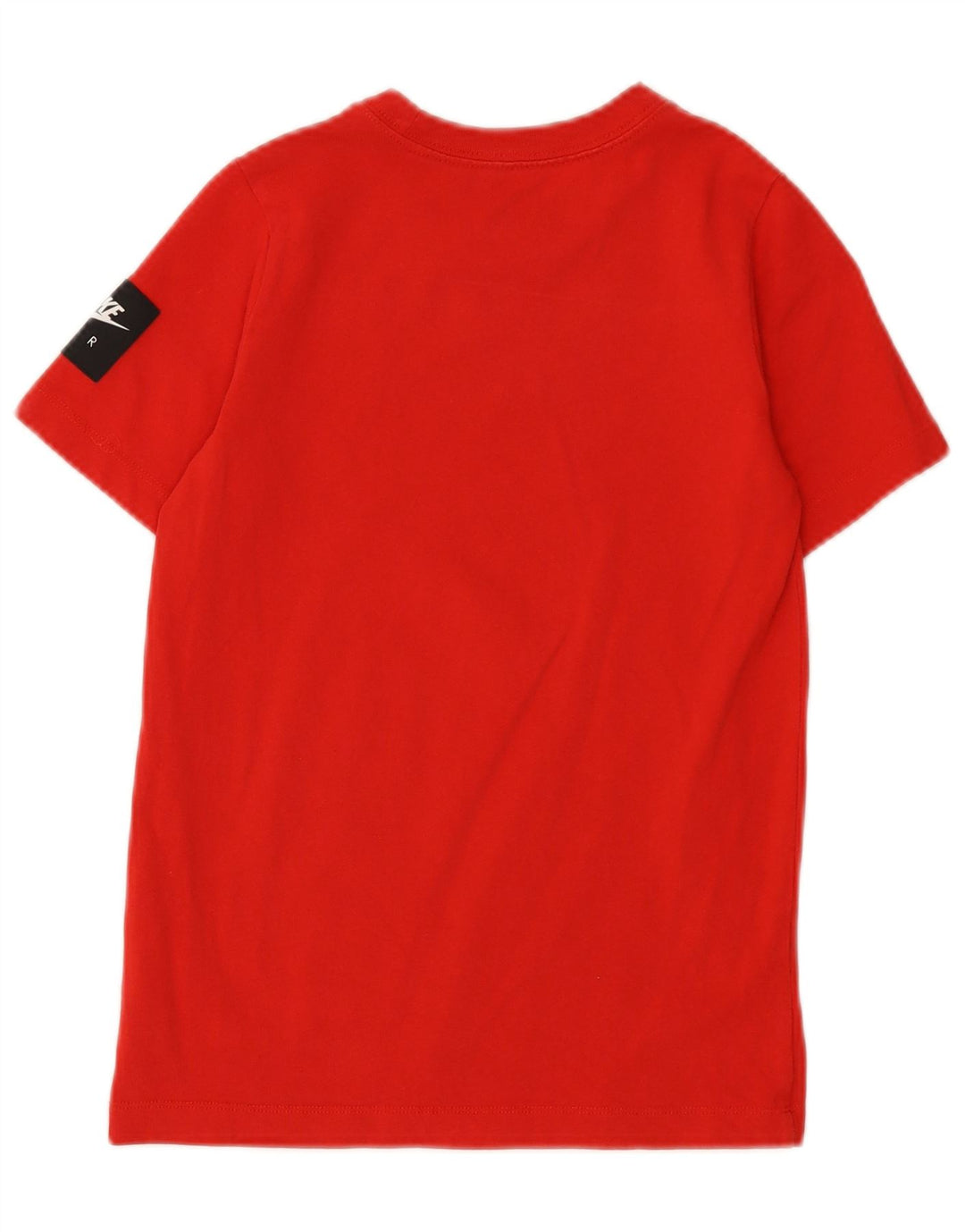 Camiseta gráfica masculina NIKE Top 10-11 anos médio algodão vermelho