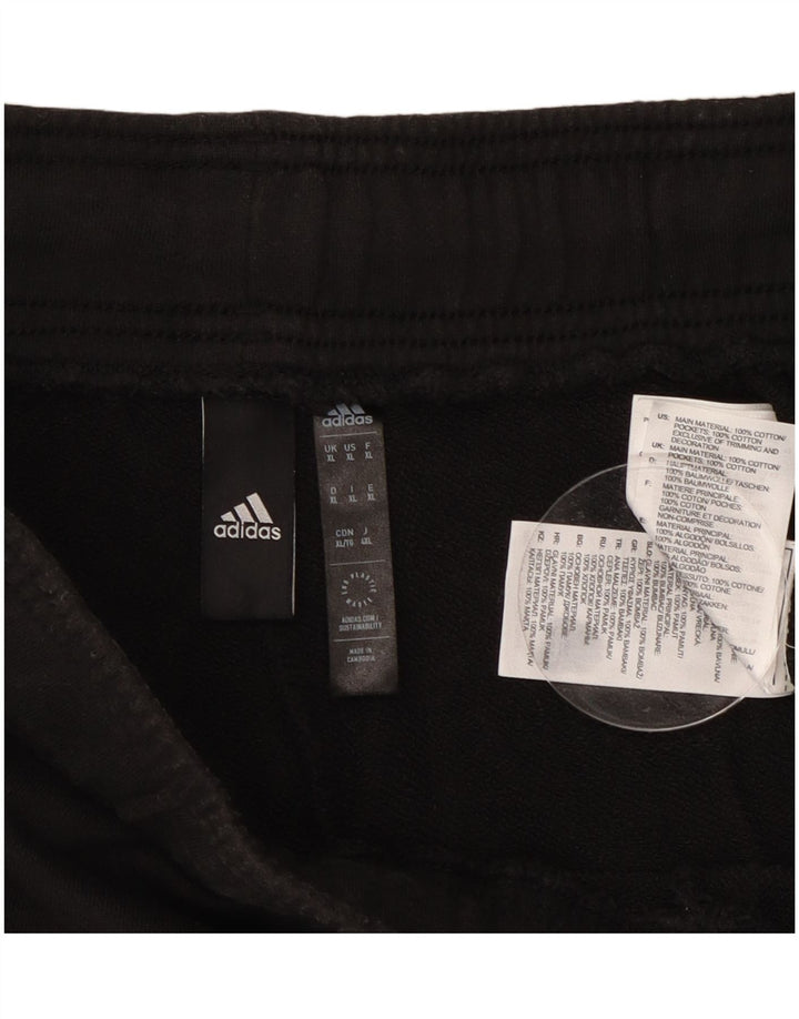 Shorts esportivos gráficos masculinos ADIDAS XL preto algodão