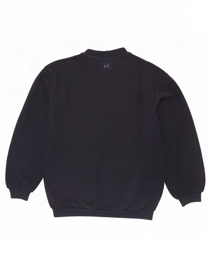 Think Pink Mens Moletom Gráfico Jumper 2XL Azul Marinho