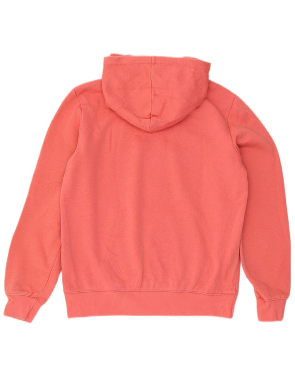 Jumper feminino com capuz gráfico Champion UK 16 grande algodão rosa