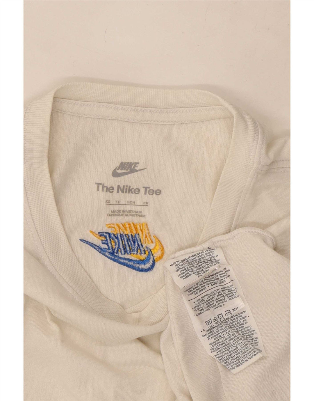 Camiseta masculina Nike Top XS algodão branco