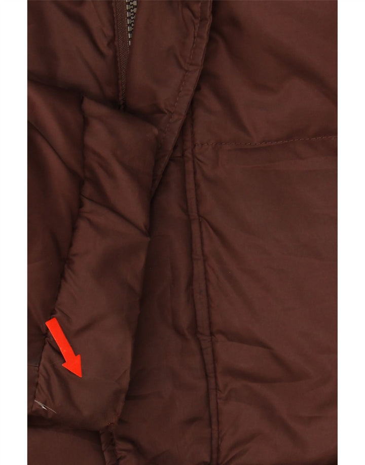 CONTE OF FLORENCE Mens Padded Coat UK 44 2XL Brown Vintage Conte of Florence and Second-Hand Conte of Florence from Messina Hembry 