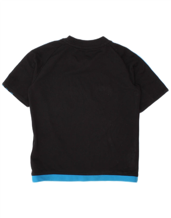 Camiseta ADIDAS Boys Climalite Top 4-5 Anos Preto Colorblock Poliéster