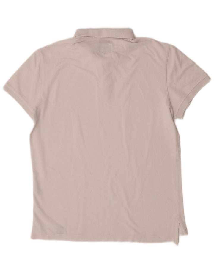 Camisa pólo Armani Jeans Boys Regular Fit 15-16 anos grande branco