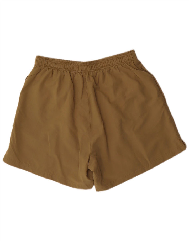 Shorts esportivos masculinos Adidas grande poliéster cáqui