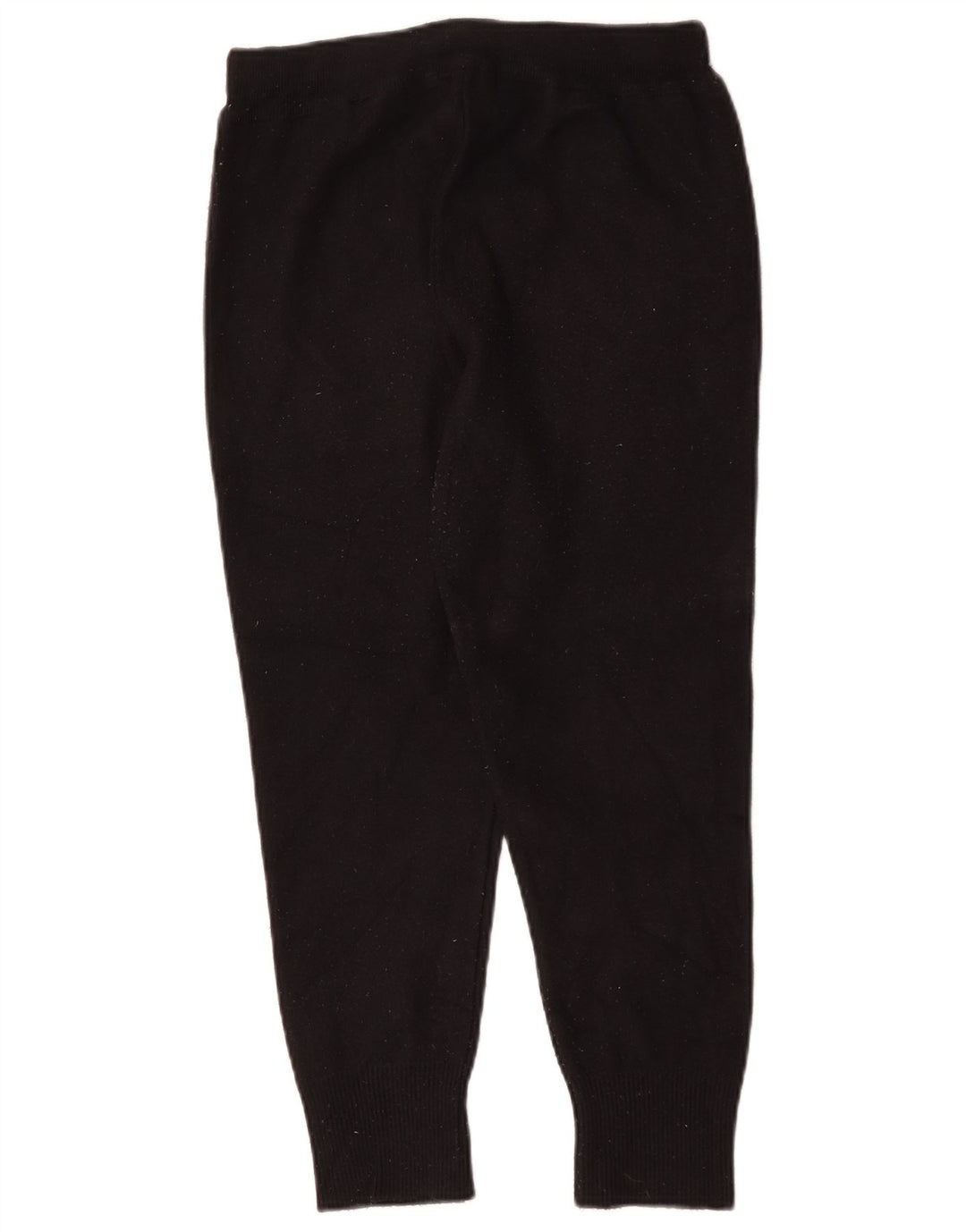 Calça de treino feminina Zara Joggers UK 14 médio preto viscose