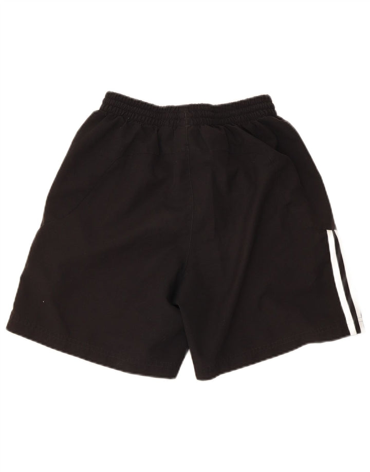 Shorts esportivos femininos Adidas UK 12 médio preto colorblock poliéster
