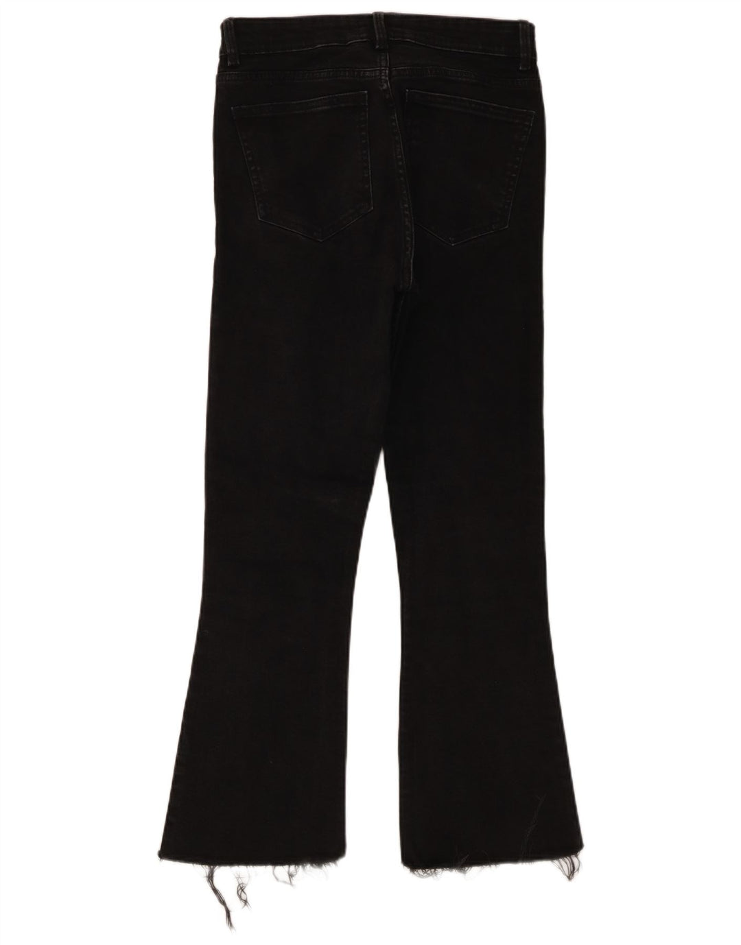 Calça jeans feminina Zara Bootcut EU 38 pequena W28 L27 preta