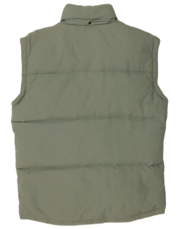 FILA Mens Padded Gilet UK 40 Large Green Polyamide