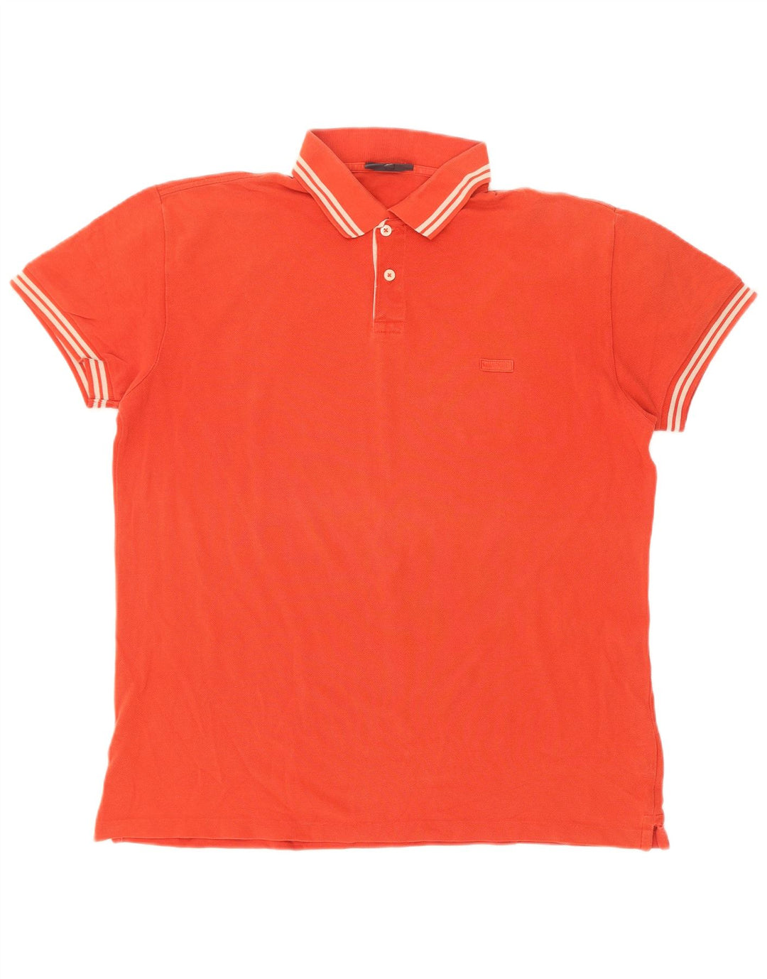 Camisa polo masculina Marc O'Polo XL laranja algodão