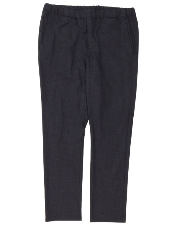 Calça Chino Masculina Premium Slim Jack & Jones XL W38 L30 Azul Marinho Xadrez