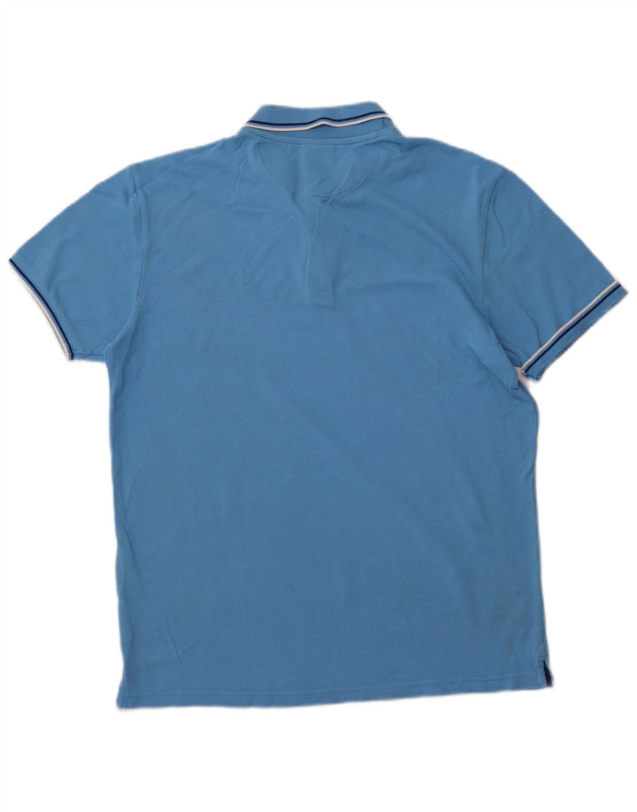 Camisa polo masculina CHAMPION pequena azul