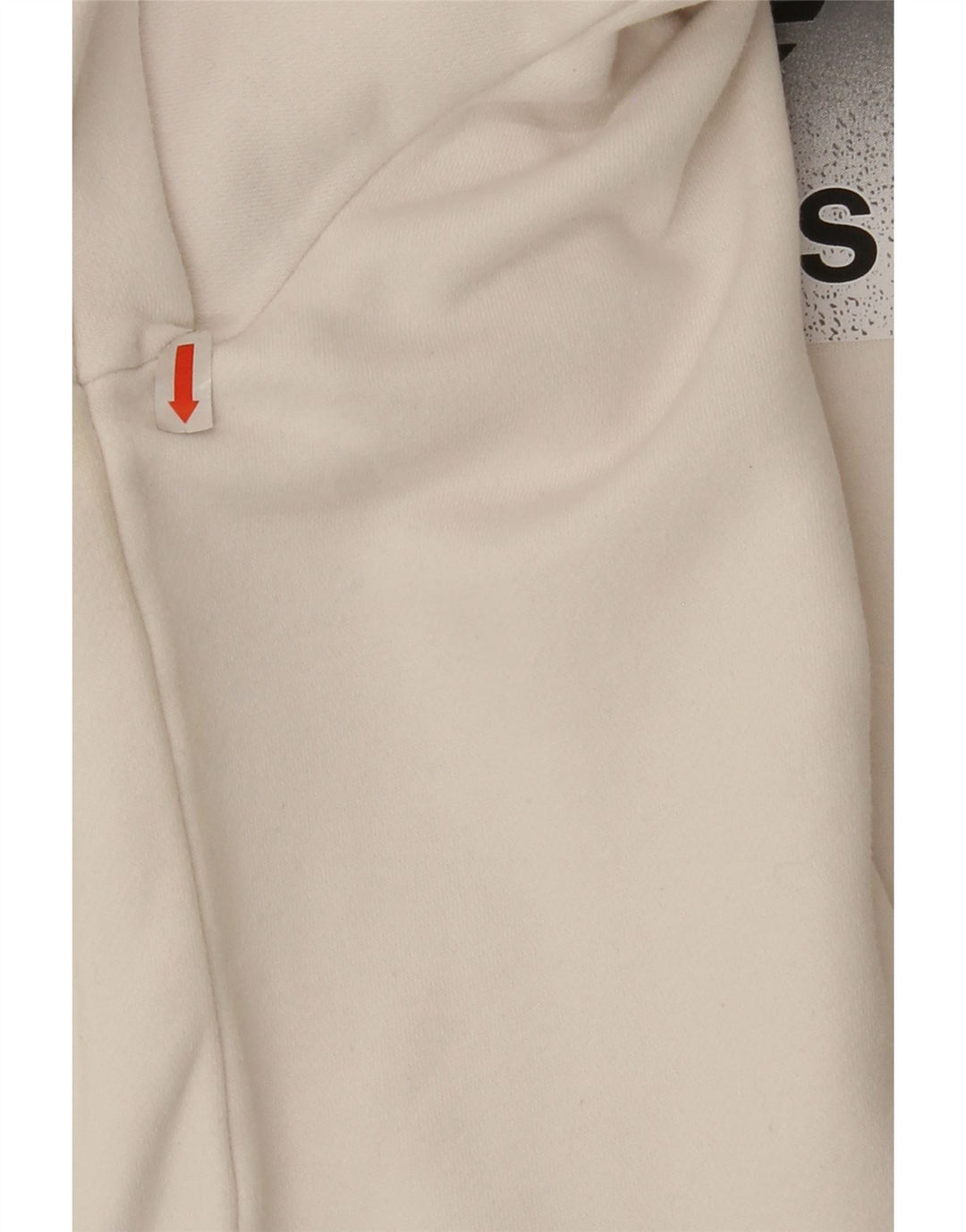 ADIDAS Girls Graphic Sweatshirt Jumper 13-14 Years White Cotton Vintage Adidas and Second-Hand Adidas from Messina Hembry 