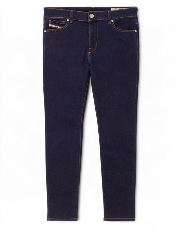 Diesel feminino D-Roisin cintura regular jeans super skinny W32 L28 azul marinho