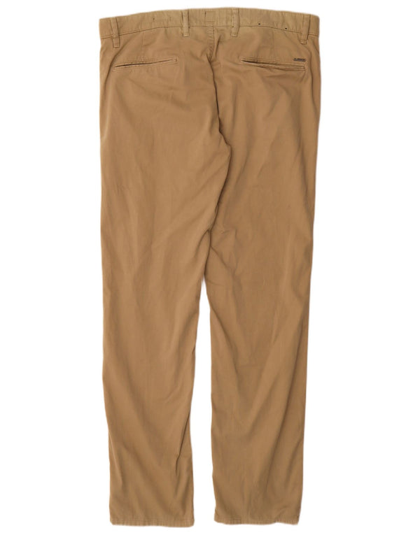 Calça Chino Slim Masculina Hugo Boss W36 L32 Bege