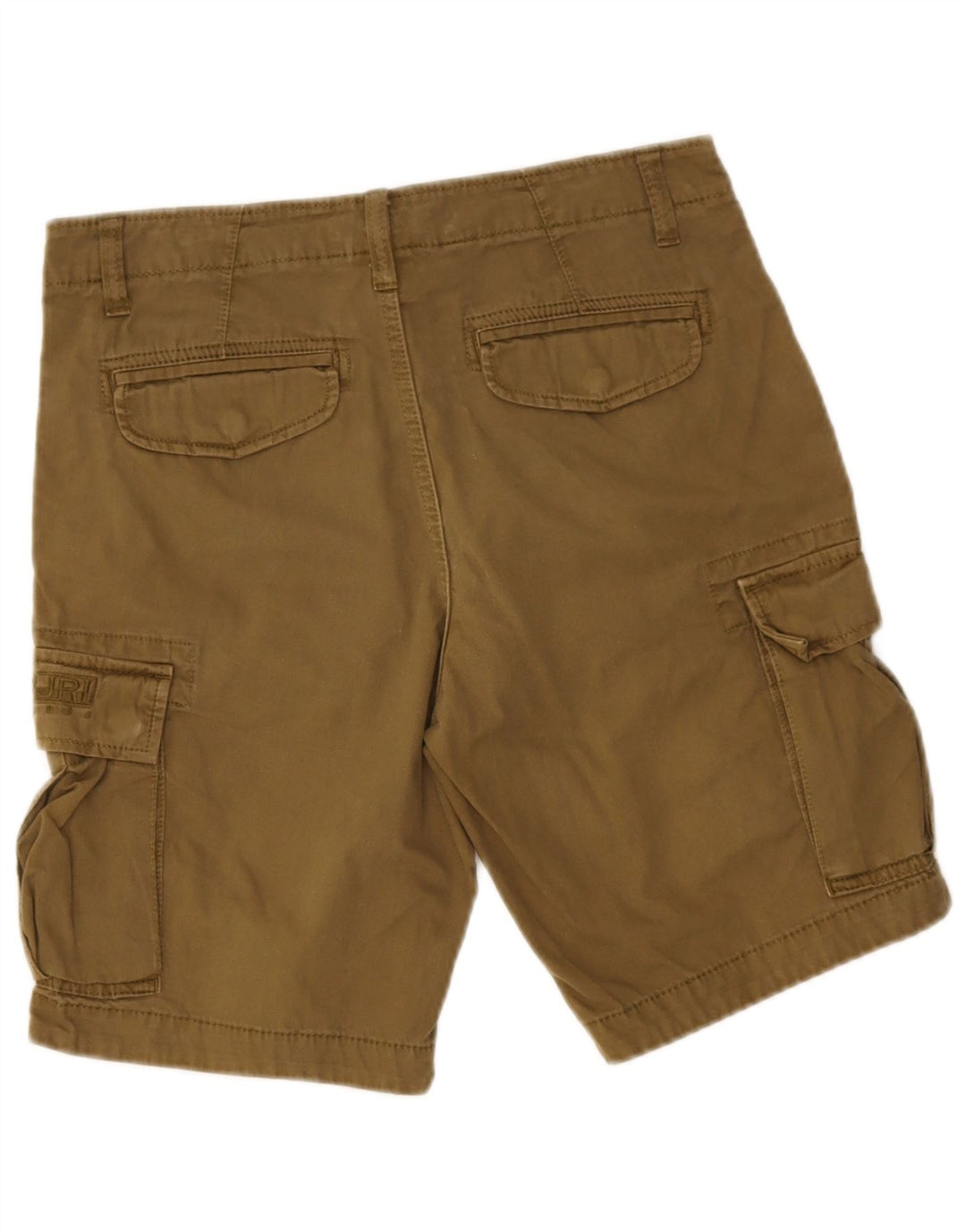 Shorts cargo masculino Napapijri W30 algodão cáqui médio
