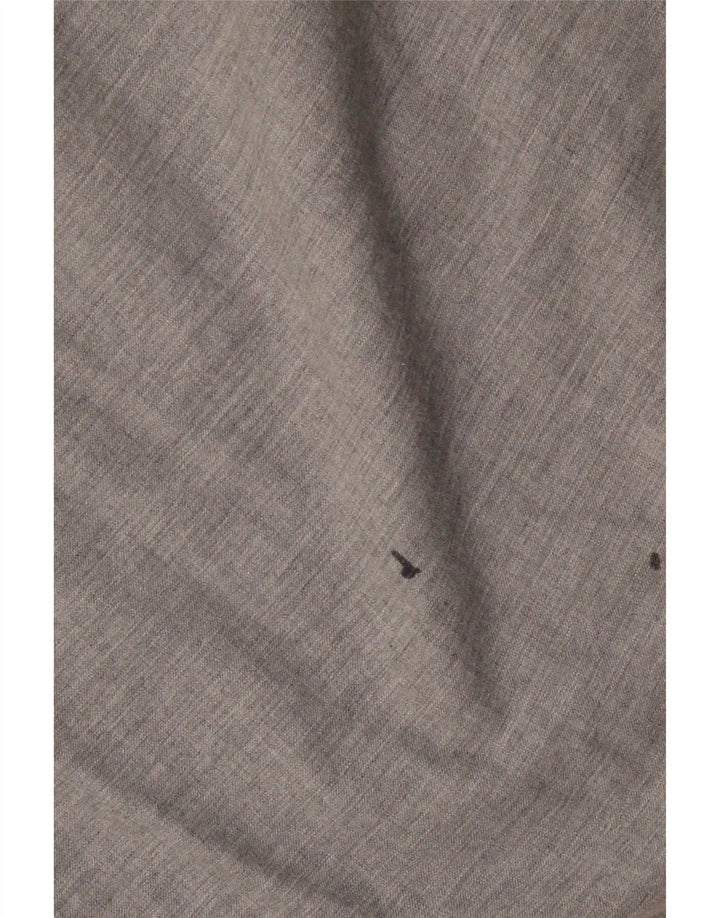 Camisa masculina BRIT BURBERRY algodão cinza médio