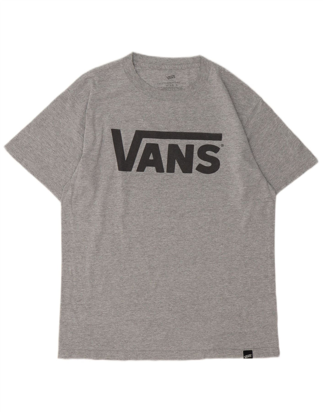 Camiseta masculina Vans Graphic cinza médio algodão