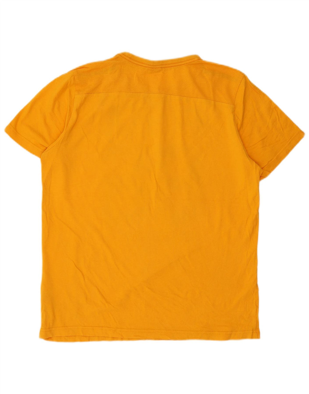 Camiseta masculina gráfica PUMA Top médio algodão amarelo